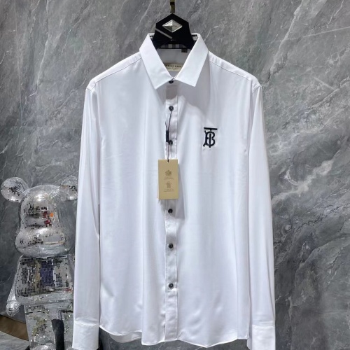 Wholesale Burberry Shirts Long Sleeved For Men #1264082 $42.00 USD, Wholesale Quality Replica Burberry Shirts