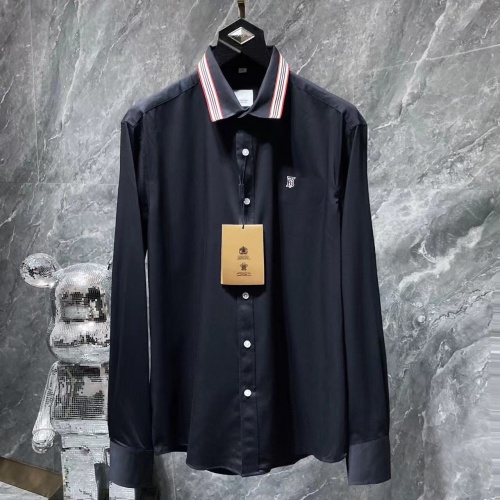 Wholesale Burberry Shirts Long Sleeved For Men #1264088 $42.00 USD, Wholesale Quality Replica Burberry Shirts