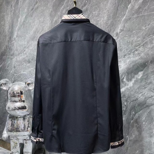 Replica Burberry Shirts Long Sleeved For Men #1264090 $42.00 USD for Wholesale