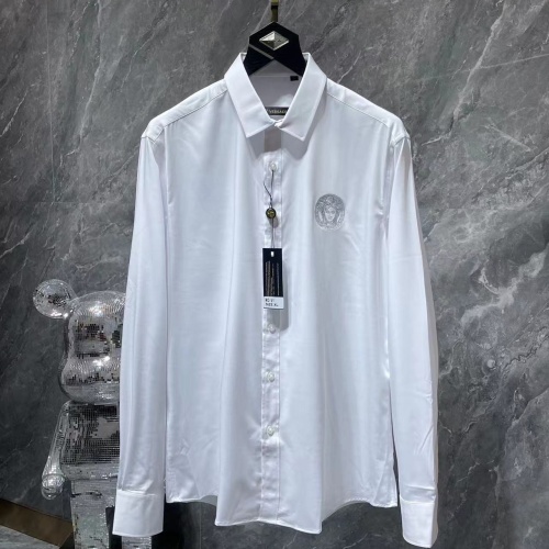 Wholesale Versace Shirts Long Sleeved For Men #1264094 $42.00 USD, Wholesale Quality Replica Versace Shirts