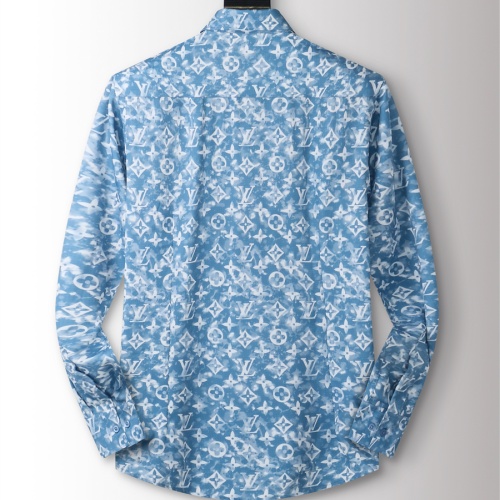 Replica Louis Vuitton LV Shirts Long Sleeved For Men #1264097 $40.00 USD for Wholesale