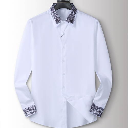 Wholesale Dolce &amp; Gabbana D&amp;G Shirts Long Sleeved For Men #1264108 $48.00 USD, Wholesale Quality Replica Dolce &amp; Gabbana D&amp;G Shirts