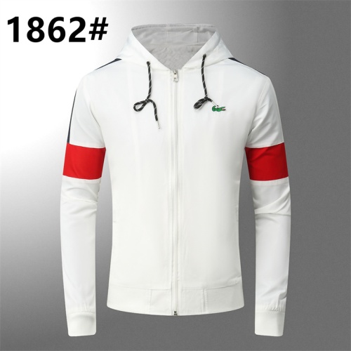 Wholesale Lacoste Jackets Long Sleeved For Men #1264109 $42.00 USD, Wholesale Quality Replica Lacoste Jackets