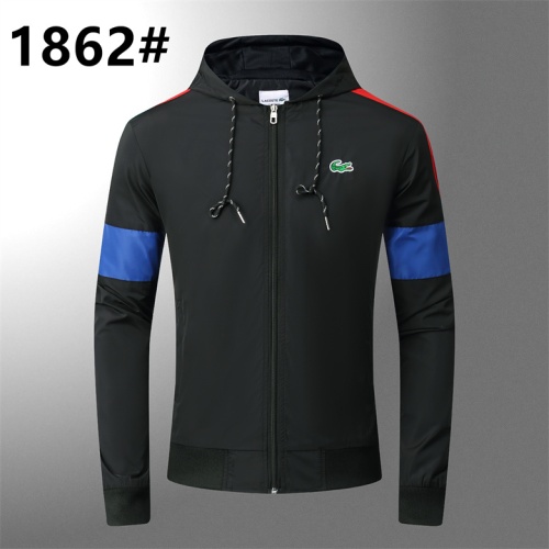 Wholesale Lacoste Jackets Long Sleeved For Men #1264111 $42.00 USD, Wholesale Quality Replica Lacoste Jackets