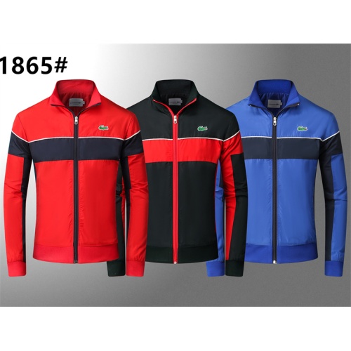 Replica Lacoste Jackets Long Sleeved For Men #1264126 $39.00 USD for Wholesale