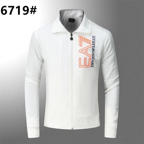 Wholesale Armani Jackets Long Sleeved For Men #1264132 $39.00 USD, Wholesale Quality Replica Armani Jackets