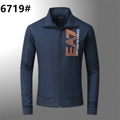 Wholesale Armani Jackets Long Sleeved For Men #1264134 $39.00 USD, Wholesale Quality Replica Armani Jackets