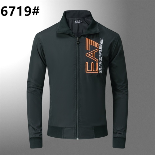 Wholesale Armani Jackets Long Sleeved For Men #1264135 $39.00 USD, Wholesale Quality Replica Armani Jackets