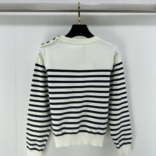 Replica Celine Sweaters Long Sleeved For Women #1264155 $92.00 USD for Wholesale