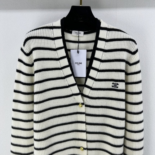 Replica Celine Sweaters Long Sleeved For Women #1264158 $96.00 USD for Wholesale