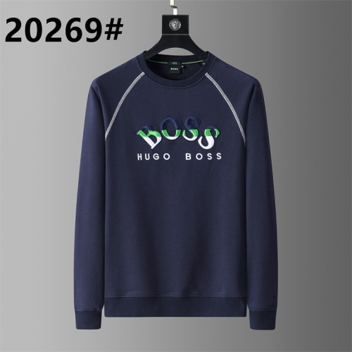 Wholesale Boss Hoodies Long Sleeved For Men #1264191 $36.00 USD, Wholesale Quality Replica Boss Hoodies