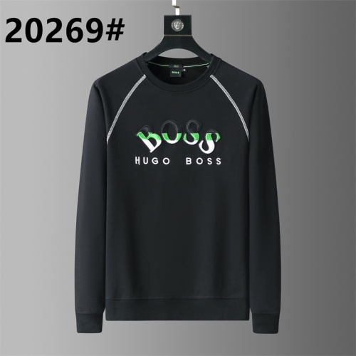 Wholesale Boss Hoodies Long Sleeved For Men #1264192 $36.00 USD, Wholesale Quality Replica Boss Hoodies