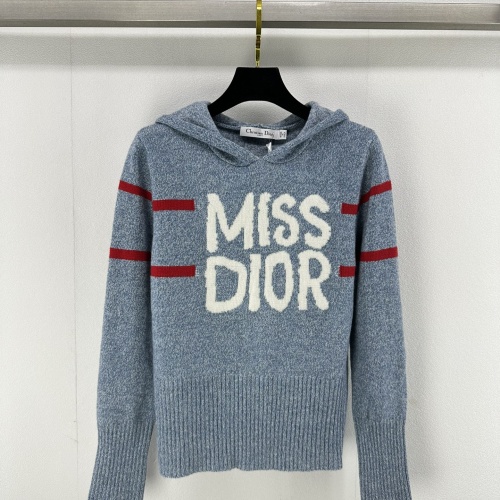 Wholesale Christian Dior Sweaters Long Sleeved For Women #1264207 $98.00 USD, Wholesale Quality Replica Christian Dior Sweaters