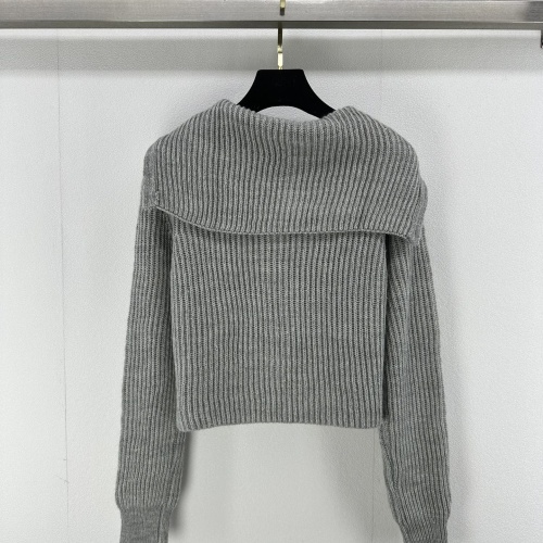 Replica Christian Dior Sweaters Long Sleeved For Women #1264211 $102.00 USD for Wholesale