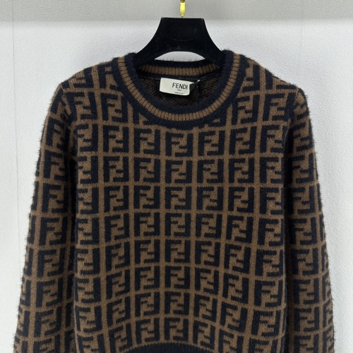 Replica Fendi Sweaters Long Sleeved For Women #1264221 $100.00 USD for Wholesale