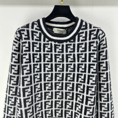 Replica Fendi Sweaters Long Sleeved For Women #1264222 $100.00 USD for Wholesale