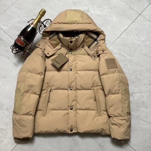 Wholesale Burberry Down Feather Coat Long Sleeved For Men #1264255 $202.00 USD, Wholesale Quality Replica Burberry Down Feather Coat