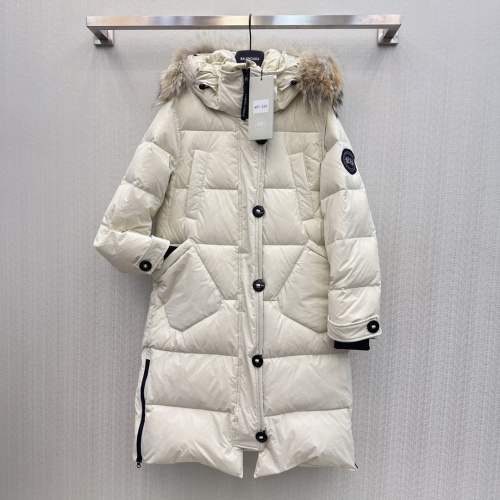 Replica Canada Goose Down Feather Coat Long Sleeved For Women #1264261 $280.99 USD for Wholesale