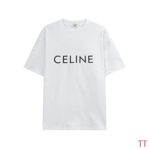 Wholesale Celine T-Shirts Short Sleeved For Unisex #1264278 $32.00 USD, Wholesale Quality Replica Celine T-Shirts