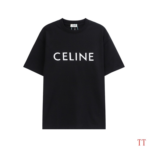 Wholesale Celine T-Shirts Short Sleeved For Unisex #1264282 $32.00 USD, Wholesale Quality Replica Celine T-Shirts