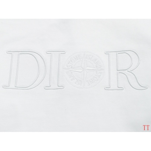 Replica Christian Dior Hoodies Long Sleeved For Unisex #1264299 $64.00 USD for Wholesale