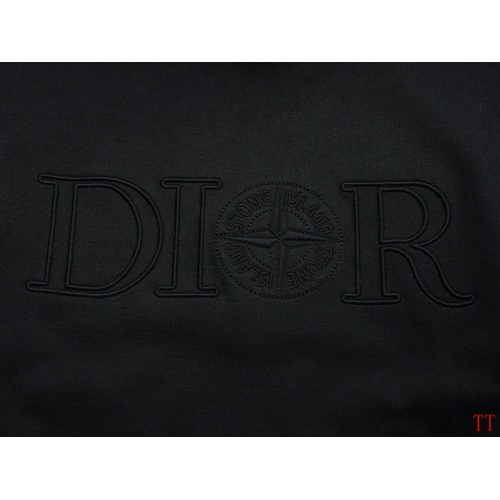 Replica Christian Dior Hoodies Long Sleeved For Unisex #1264300 $64.00 USD for Wholesale