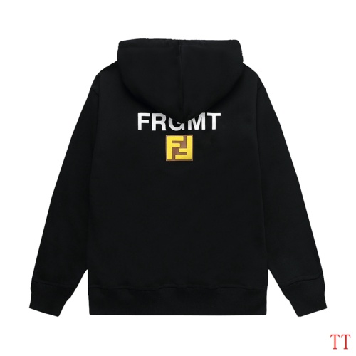 Replica Fendi Hoodies Long Sleeved For Unisex #1264302 $68.00 USD for Wholesale