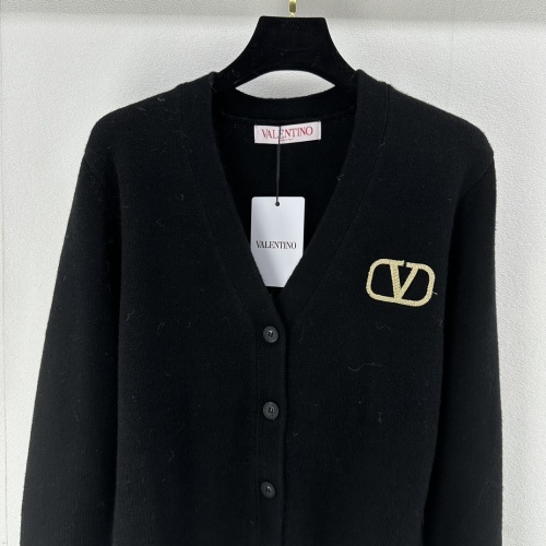 Replica Valentino Sweaters Long Sleeved For Women #1264325 $88.00 USD for Wholesale