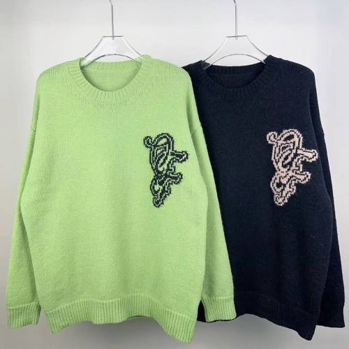 Replica Off-White Sweaters Long Sleeved For Unisex #1264329 $56.00 USD for Wholesale