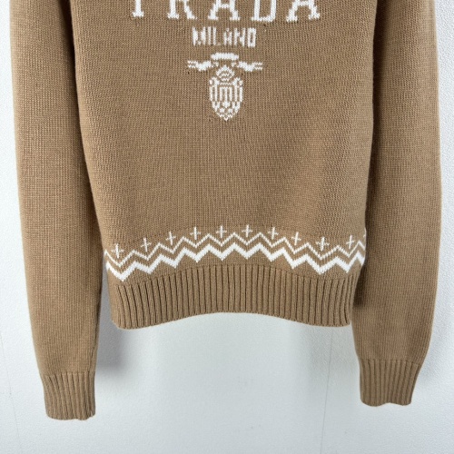 Replica Prada Sweater Long Sleeved For Women #1264335 $92.00 USD for Wholesale