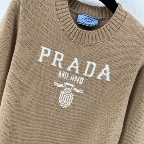 Replica Prada Sweater Long Sleeved For Women #1264335 $92.00 USD for Wholesale