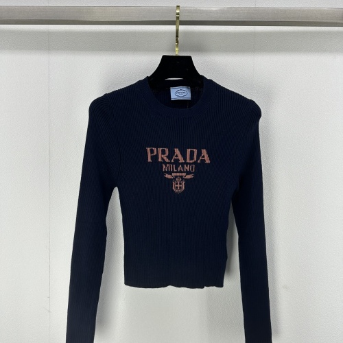 Wholesale Prada Sweater Long Sleeved For Women #1264339 $88.00 USD, Wholesale Quality Replica Prada Sweater