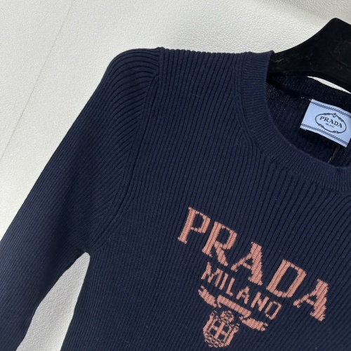 Replica Prada Sweater Long Sleeved For Women #1264339 $88.00 USD for Wholesale