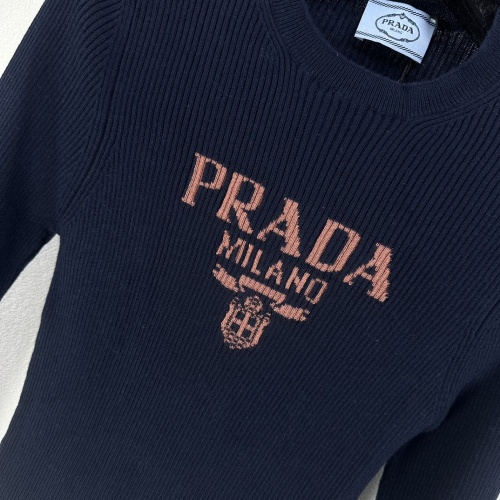 Replica Prada Sweater Long Sleeved For Women #1264339 $88.00 USD for Wholesale