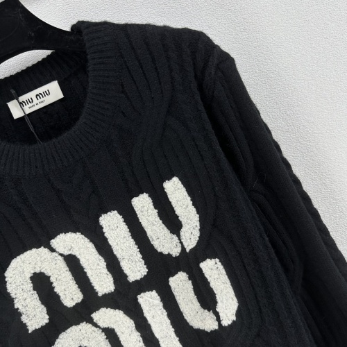 Replica MIU MIU Sweater Long Sleeved For Women #1264348 $96.00 USD for Wholesale