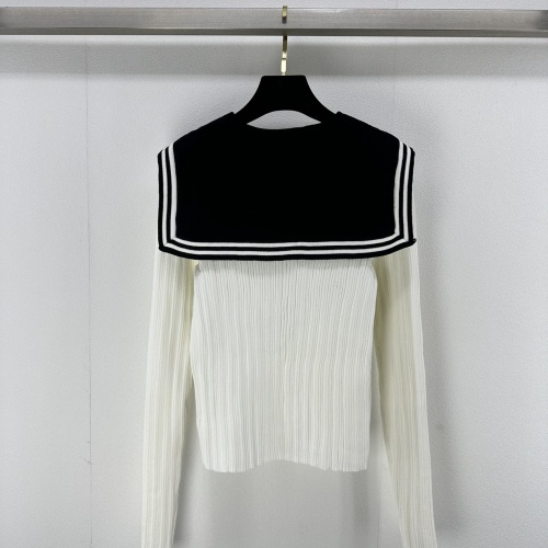 Replica MIU MIU Sweater Long Sleeved For Women #1264351 $102.00 USD for Wholesale