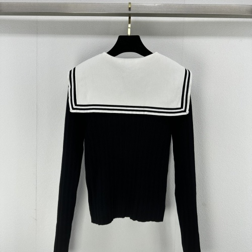 Replica MIU MIU Sweater Long Sleeved For Women #1264352 $102.00 USD for Wholesale