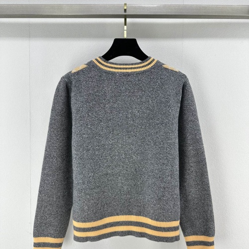 Replica MIU MIU Sweater Long Sleeved For Women #1264357 $96.00 USD for Wholesale