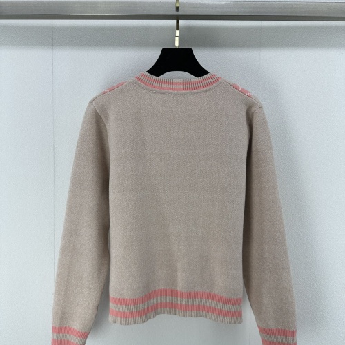 Replica MIU MIU Sweater Long Sleeved For Women #1264358 $96.00 USD for Wholesale