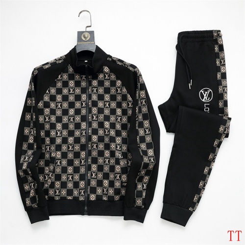 Wholesale Louis Vuitton LV Tracksuits Long Sleeved For Men #1264361 $98.00 USD, Wholesale Quality Replica Louis Vuitton LV Tracksuits