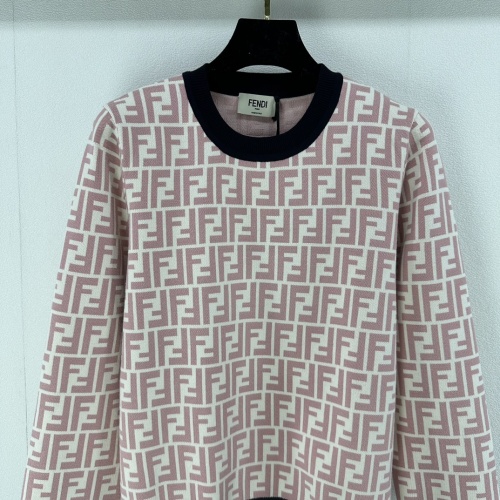 Replica Fendi Sweaters Long Sleeved For Women #1264362 $98.00 USD for Wholesale