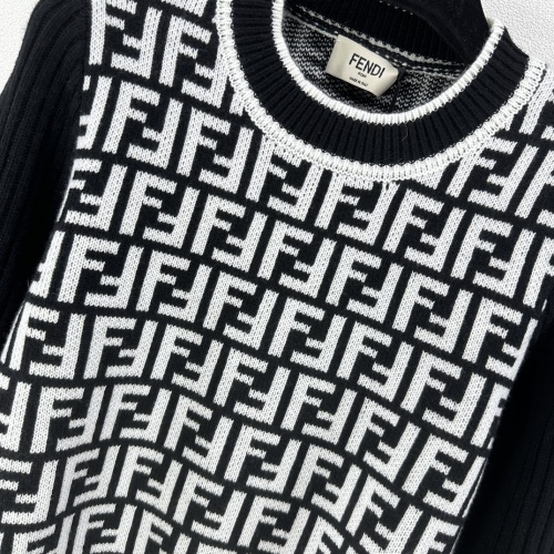 Replica Fendi Sweaters Long Sleeved For Women #1264366 $92.00 USD for Wholesale