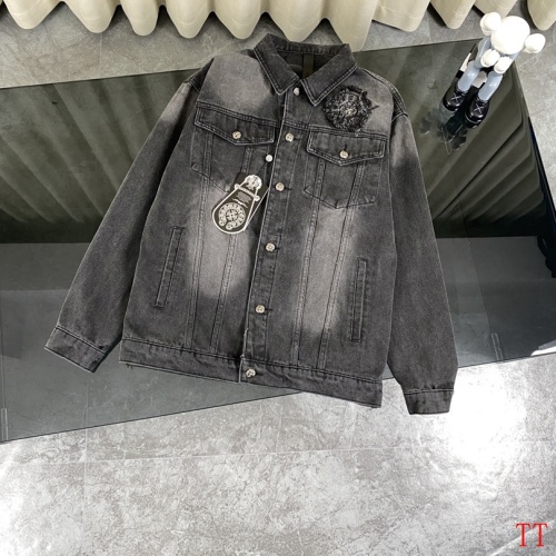 Wholesale Chrome Hearts Jackets Long Sleeved For Men #1264385 $85.00 USD, Wholesale Quality Replica Chrome Hearts Jackets