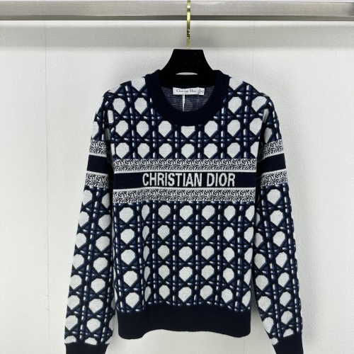 Wholesale Christian Dior Sweaters Long Sleeved For Women #1264387 $98.00 USD, Wholesale Quality Replica Christian Dior Sweaters