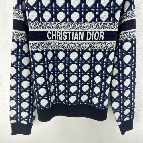 Replica Christian Dior Sweaters Long Sleeved For Women #1264387 $98.00 USD for Wholesale