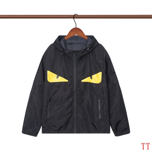 Wholesale Fendi Jackets Long Sleeved For Men #1264391 $60.00 USD, Wholesale Quality Replica Fendi Jackets