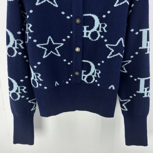 Replica Christian Dior Sweaters Long Sleeved For Women #1264392 $98.00 USD for Wholesale