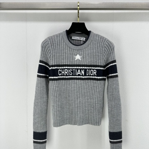 Wholesale Christian Dior Sweaters Long Sleeved For Women #1264393 $96.00 USD, Wholesale Quality Replica Christian Dior Sweaters