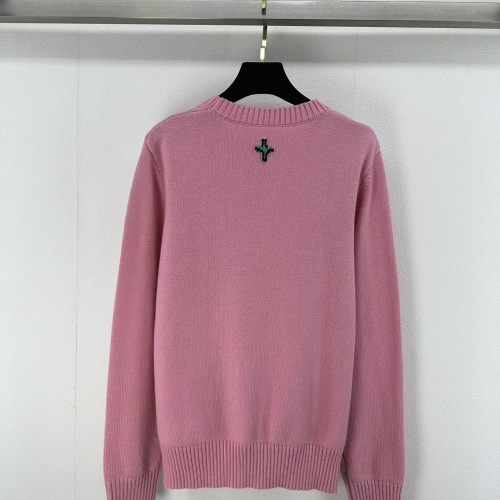 Replica Christian Dior Sweaters Long Sleeved For Women #1264400 $98.00 USD for Wholesale