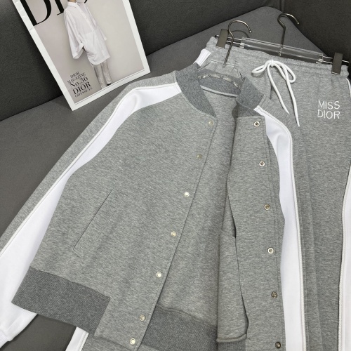 Replica Christian Dior Tracksuits Long Sleeved For Women #1264413 $108.00 USD for Wholesale